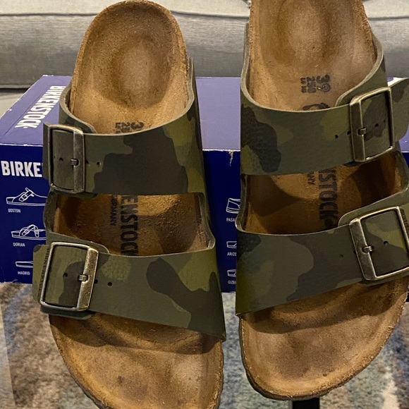 Birkenstock Arizona  Camo Green Size 39 - Picture 2 of 8